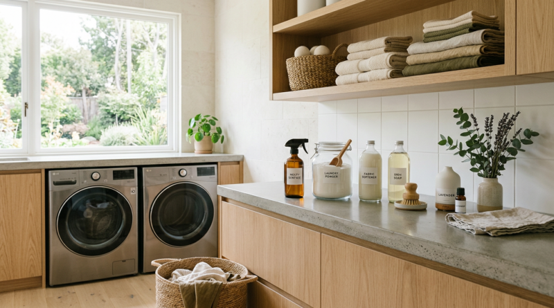 Eco-friendly cleaning and wellness products