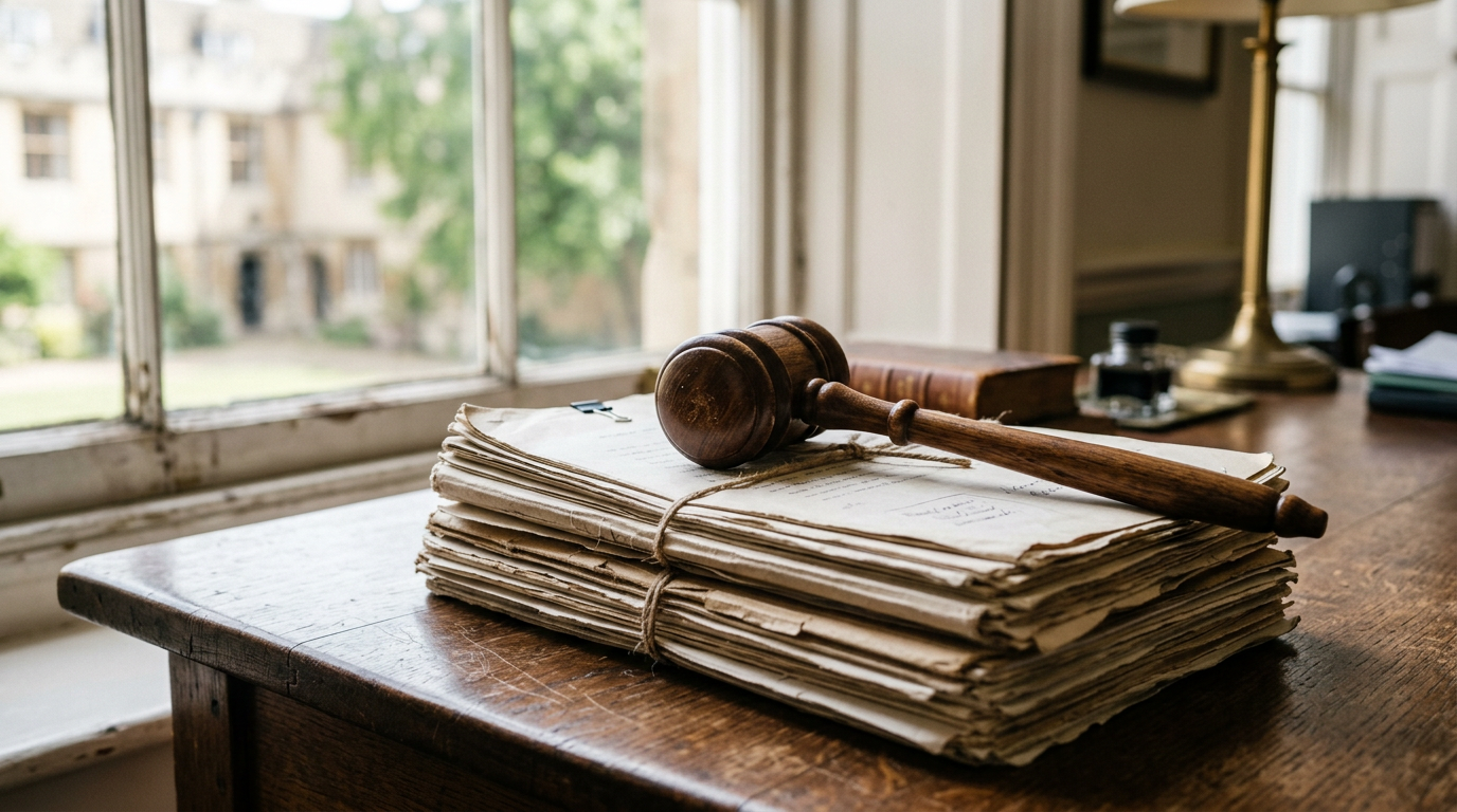 Gavel on legal documents illustrating network marketing news and regulation